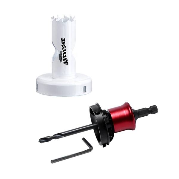 Blu Mol Quickcore Size 7 8 In With Arbor 1 Each 7 8 In And 3 8 In Arbor 2 Piece E0100251 The Home Depot