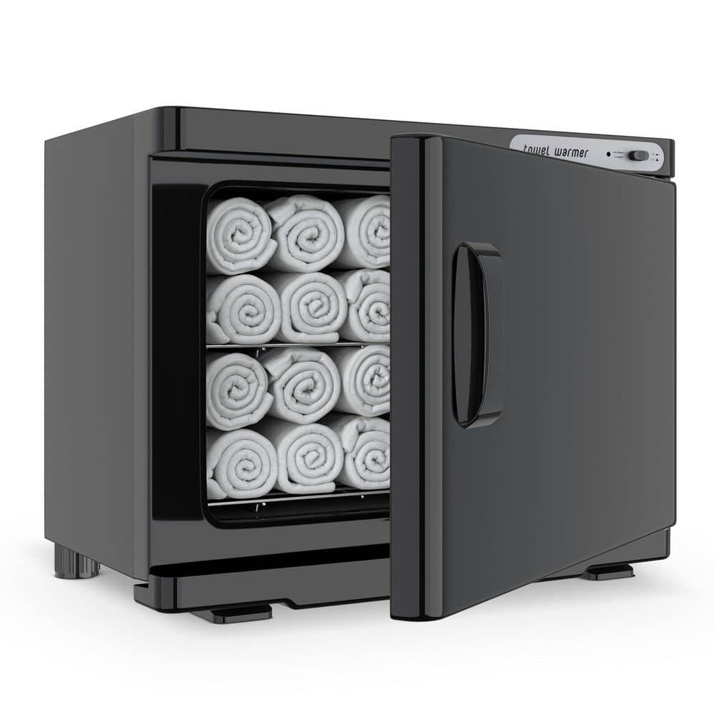 Electric Towel Warmer Cabinet in Black, Holds 32 Wet Towels, Ideal for Spa, Salon, and Home Use price history on PriceWatchPro