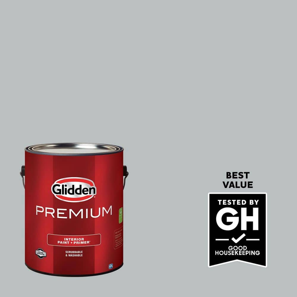 Glidden Premium 1 gal. PPG1039-2 Maiden Mist Satin Interior Latex