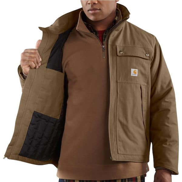 Carhartt Men's X-Large Canyon Brown Cotton/Polyester Quick