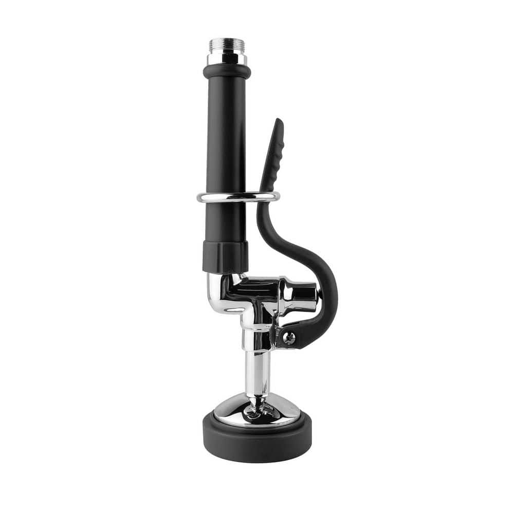 Black Pre Rinse Sprayer Sink Sprayer Head, 1.42 GPM Spray Valve Dish Nozzle with Ergonomic Handle for Commercial price history on PriceWatchPro