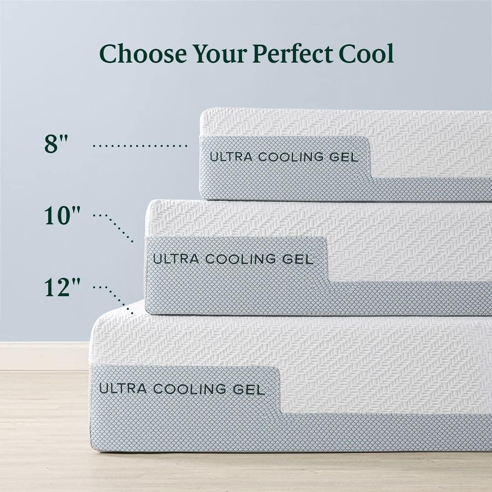Twin Ultra Cooling Gel Memory Foam Mattress