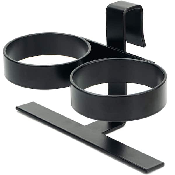 Cooler Beverage Holder Compatible with YETI Tundra and RTIC Coolers, Black (2-Pack)