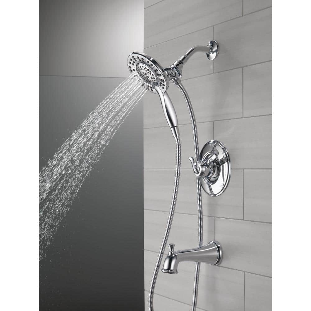 Chrome Multi-Function Handheld Wall Mounted Shower System