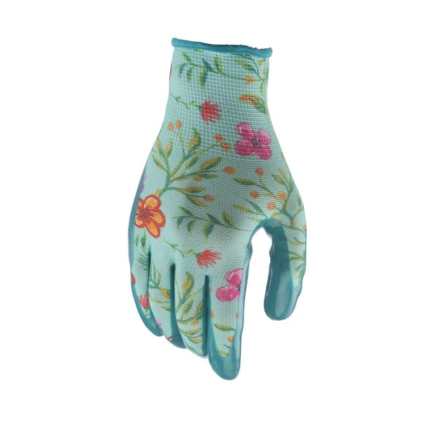 Digz Women's Large Nitrile Coated Garden Gloves 79872-014 - The Home Depot