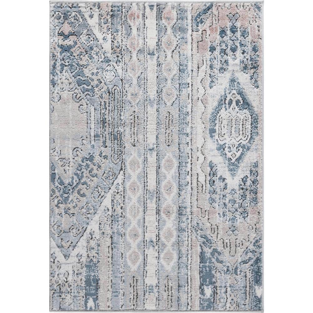 Portland Orford Navy/Tan 2 ft. 2 in. x 3 ft. Area Rug price history on PriceWatchPro