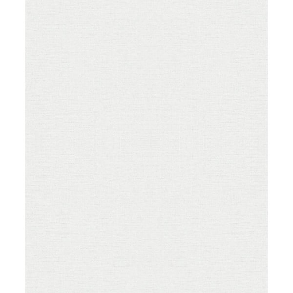 Unbranded Hotel Collection White Plain Luster Glitter Finish Non-Pasted Non-Woven Wallpaper Sample