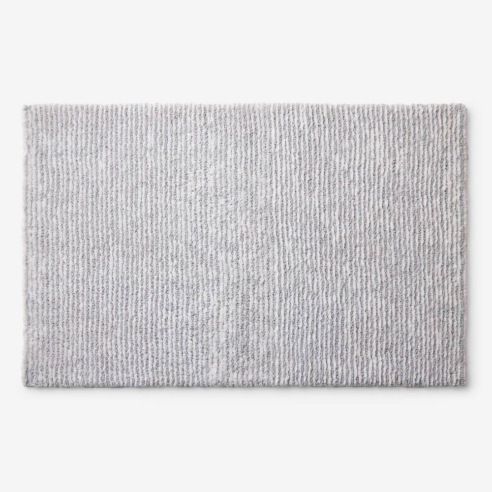 The Company Store Company Cotton Thin Stripe Bath Rug 17 in. x 24 in ...