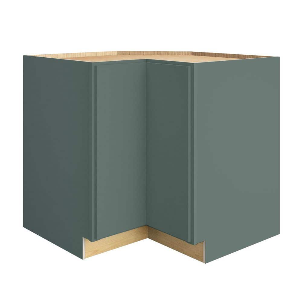 Hargrove 33 in. W x 33 in. D x 34.5 in. H Assembled Plywood Corner Easy Rea