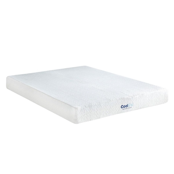 Classic Brands Full Sized Medium Firm Cool Gel Infused Memory Foam 8 in. Mattress
