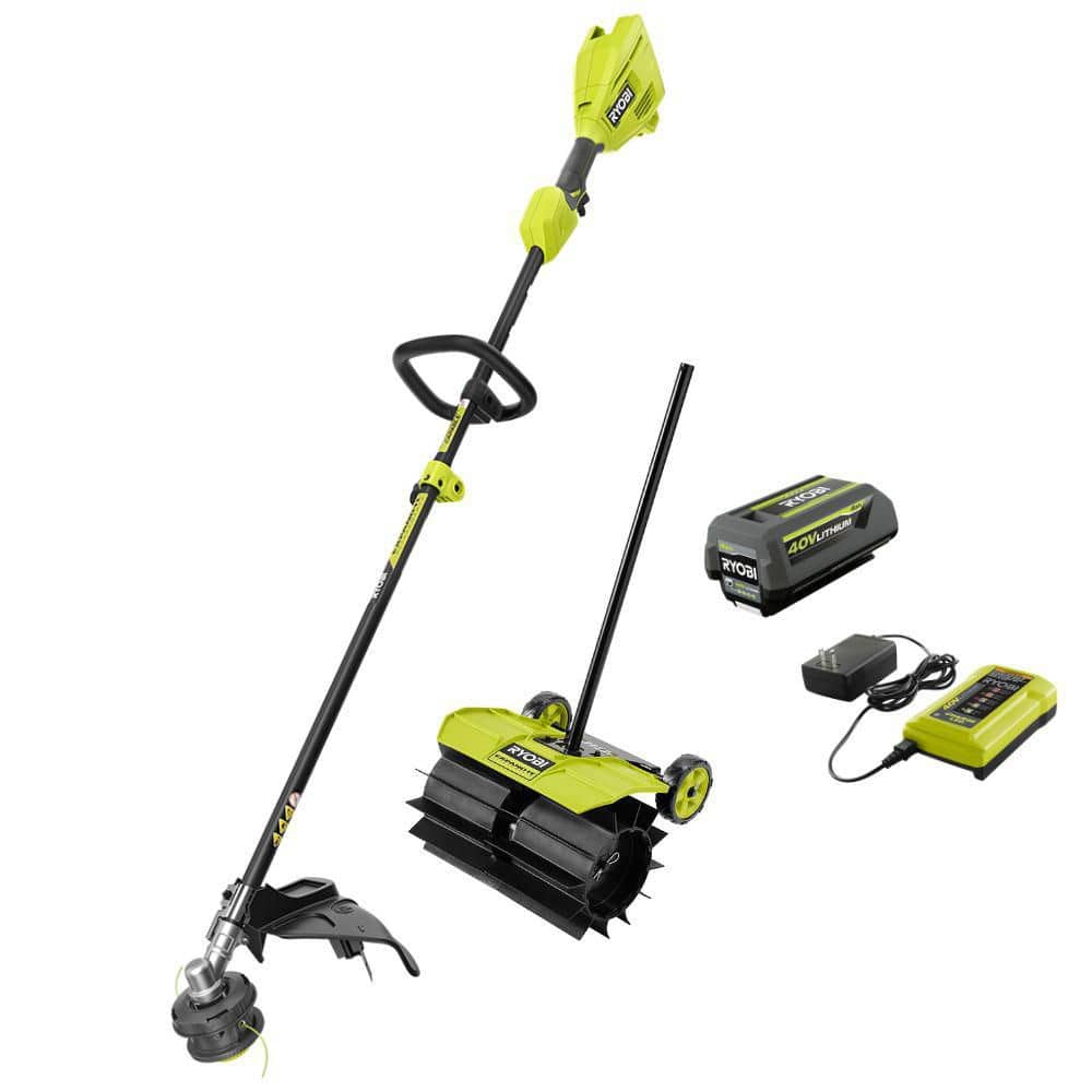RYOBI 40V 15 in. Expand-It Cordless Battery Attachment