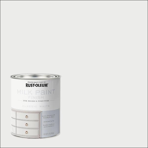 32 oz. Matte Classic White Milk Paint (Case of 2)