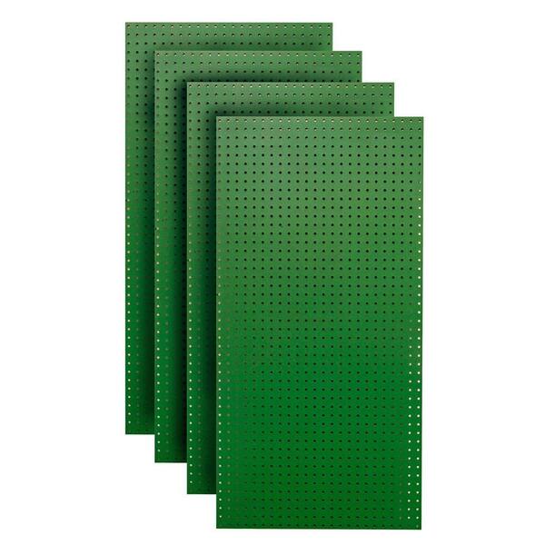 Triton 1/4 in. Custom Painted Tractor Green Pegboard Wall Organizer (Set of 4)