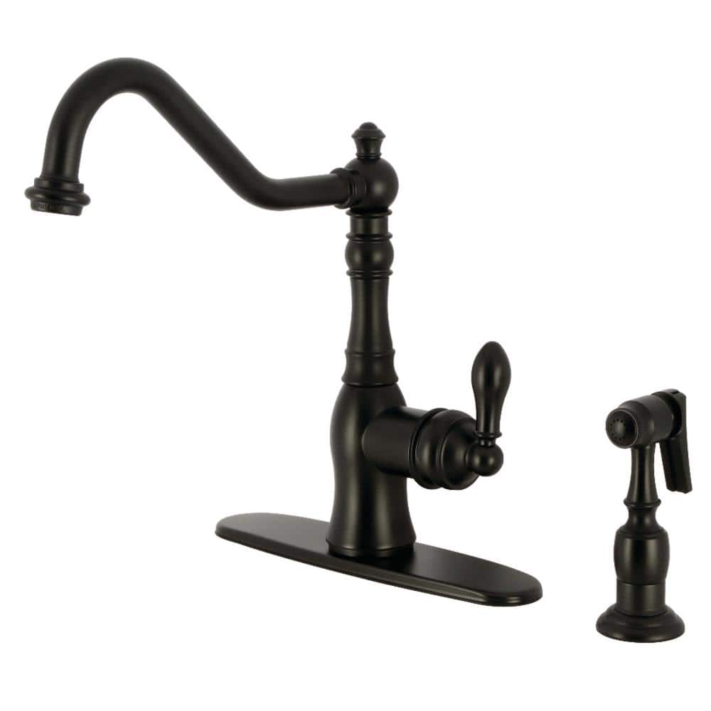 Kingston Brass American Classic Deck Mount Single Handle Standard ...