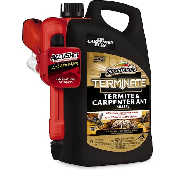 Spectracide Terminate 1.3 Gal. AccuShot Ready-to-Use Termite and Carpenter Ant Killer Spray