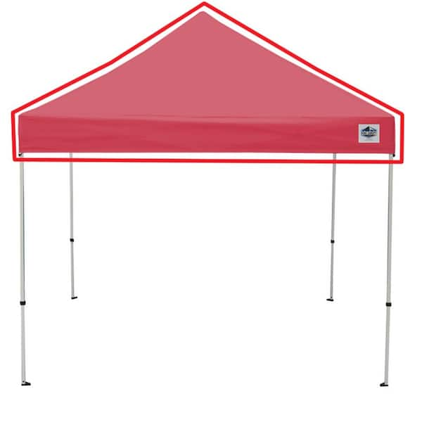 King Canopy Universal Red Cover For 10 Ft X 10 Ft Instant Pop Up Tent