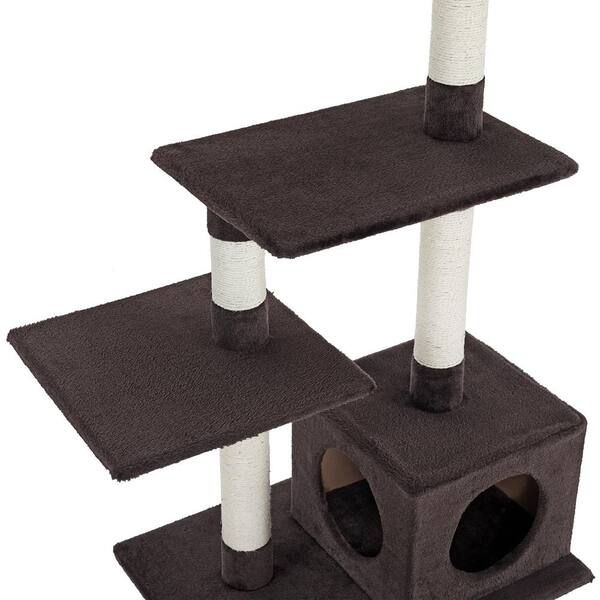 Sam's Pets - Randolph 43 in. Brown Cat Tree