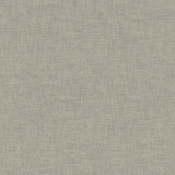 Antibes Linen Weave Texture Tan Wallpaper