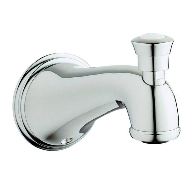 GROHE Geneva Tub Spout with Diverter in StarLight Chrome