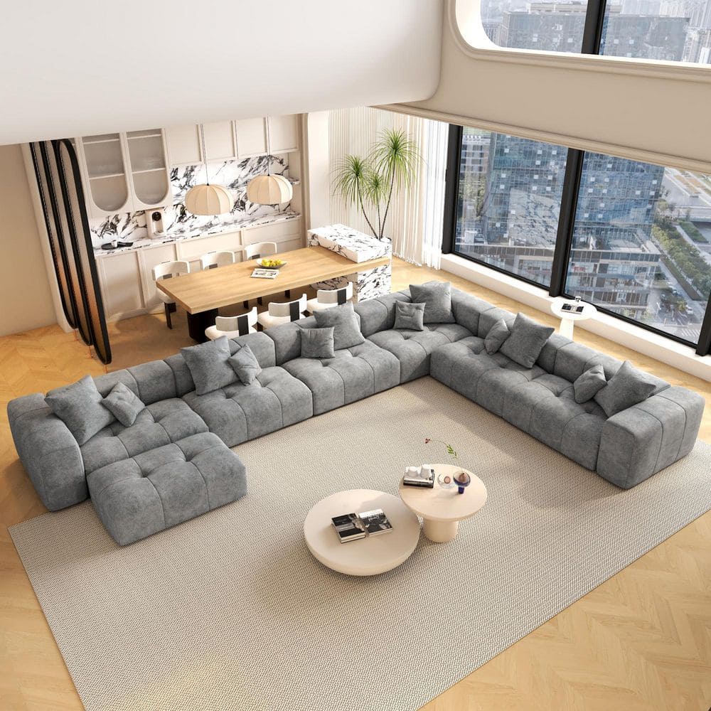 everyone クッション　新品　　　　　ennoy gray-j-e-home-sectional-sofas-