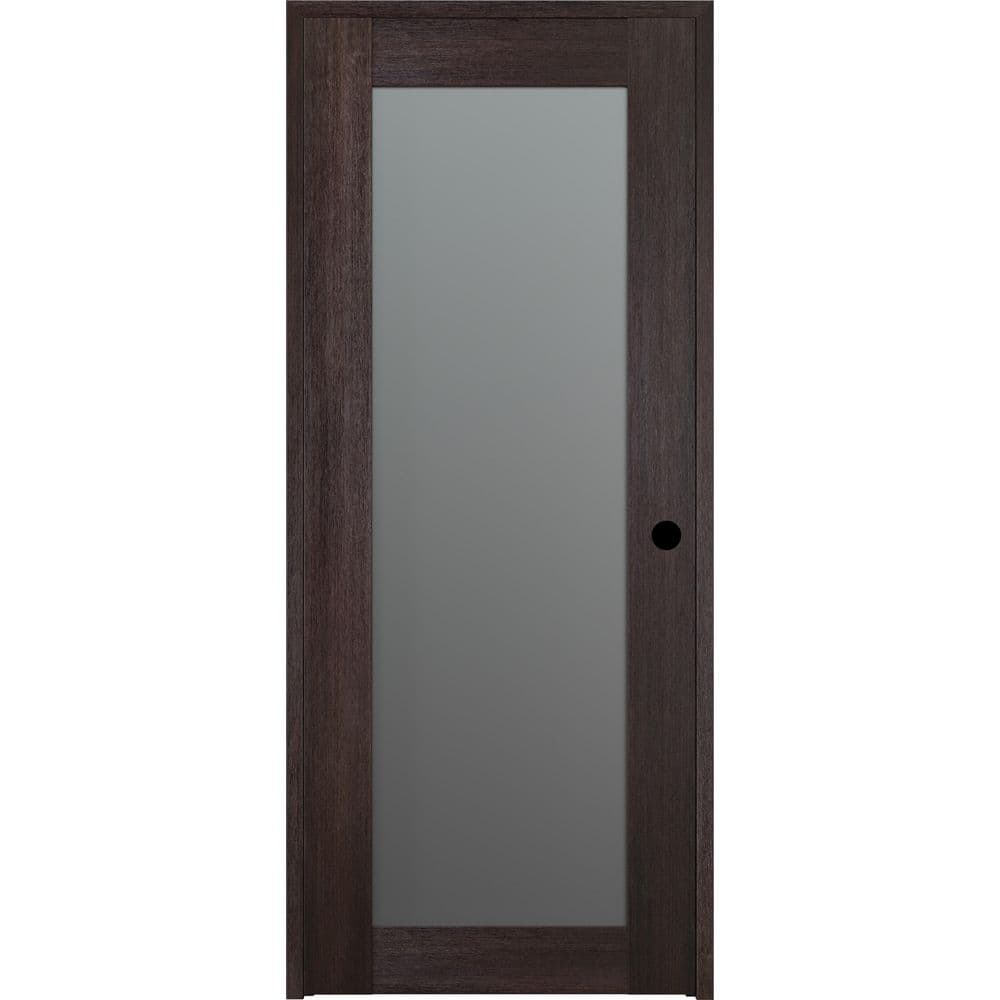 Avon 207 N DIY-Friendly 32 in. х 80 in. Left-Hand Frosted Glass Veralinga Oak Composite Single Prehung Interior Door price history on PriceWatchPro