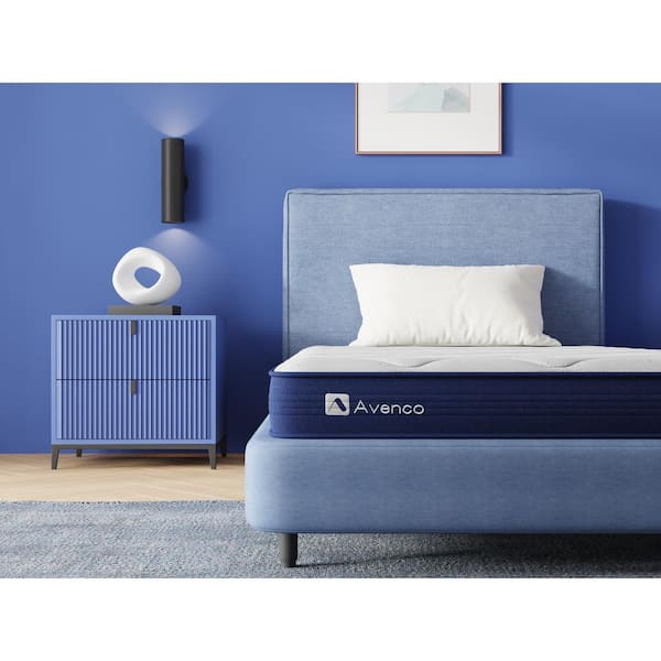 Avenco Full Medium Firm Hybrid Gel Infused Memory Foam 6 in. Bed-in-a-Box Mattress