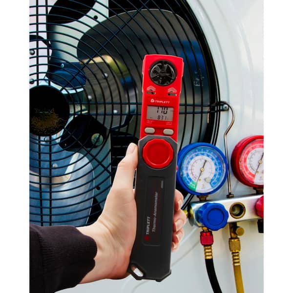 TRIPLETT Pocket Thermo-Anemometer AM200 - The Home Depot