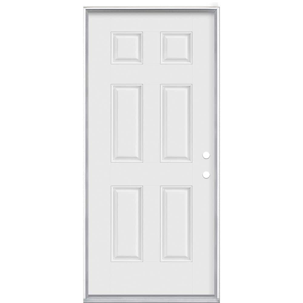 Pedrena Clear Glass Door | White Internal Doors | Leader