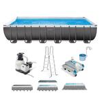24 ft. x 12 ft. x 52 in. Ultra XTR Rectangular Pool, Filter, Vacuum, and Skimmer