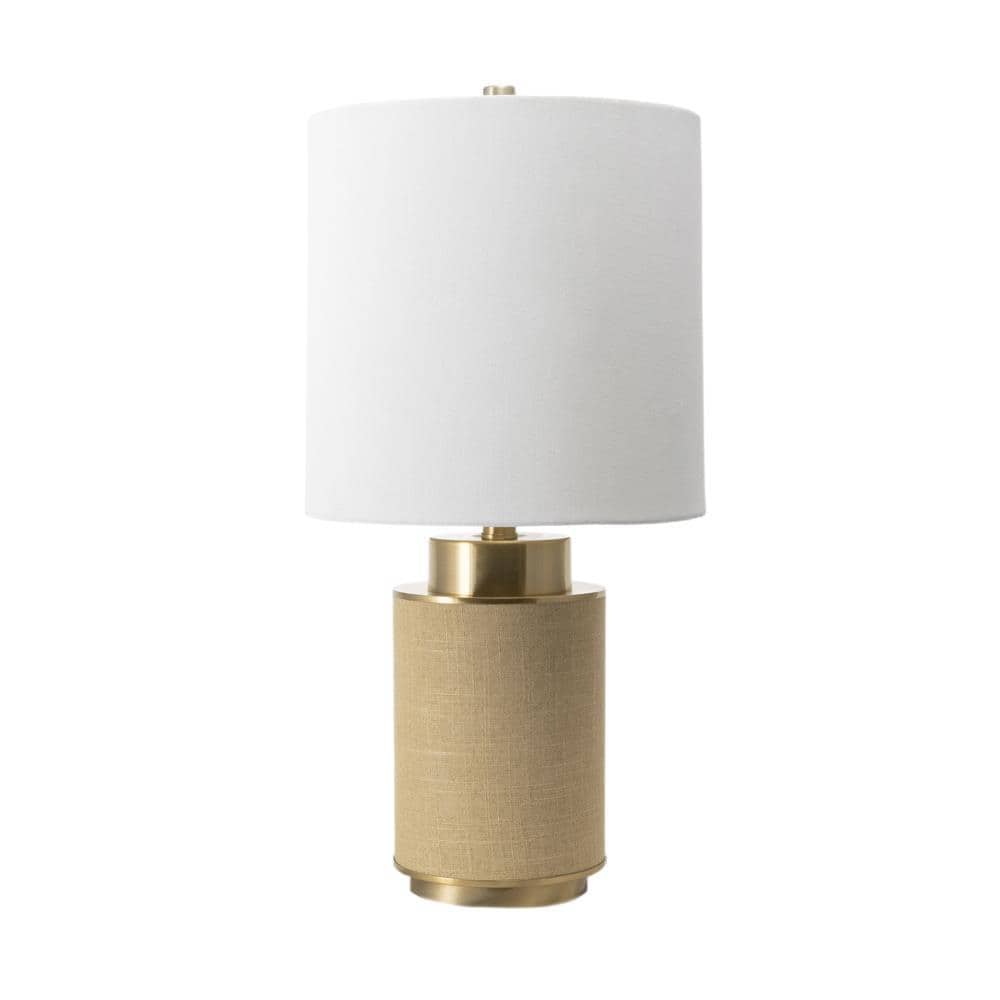 nuLOOM Ramona 24 in. Beige Contemporary Table Lamp with Shade MLT20AA ...