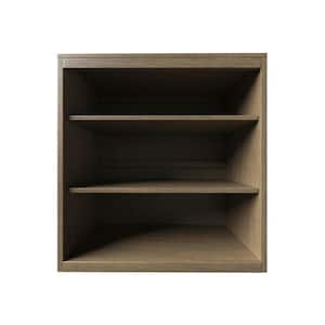 Malawi French Gray Open Shelf Storage Unit