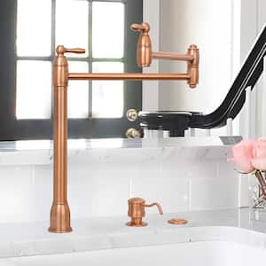 Copper Garbage Disposal Air Switch with Air Hose