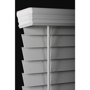 2-1/2 in. Cordless Premium Faux Wood Blinds