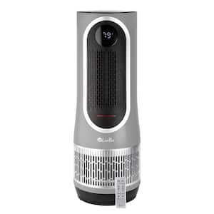 3-in-1-Clean Heat True HEPA Air Purifier/Heater, up to 400 sq. ft., Gray