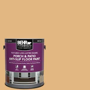 1 gal. #M270-5 Beehive Textured Low-Lustre Enamel Interior/Exterior Porch and Patio Anti-Slip Floor Paint