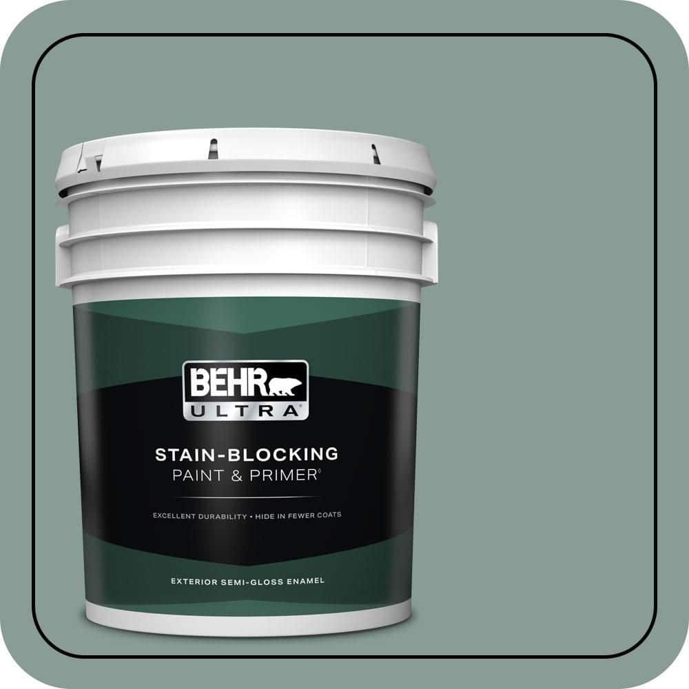 5 gal. #490F-5 Cloud Burst Semi-Gloss Enamel Exterior Paint & Primer price history on PriceWatchPro