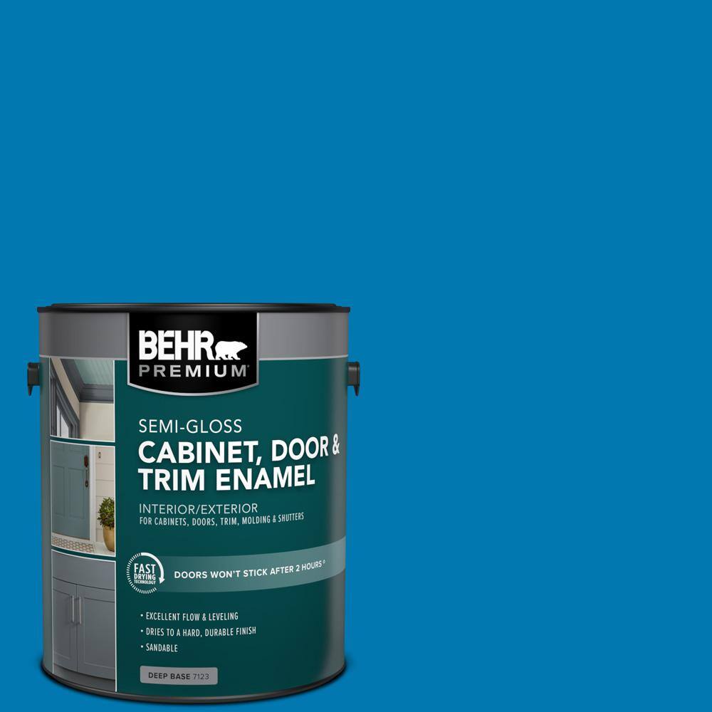 1 gal. #S-G-540 Song Bird Semi-Gloss Enamel Interior/Exterior Cabinet, Door & Trim Paint price history on PriceWatchPro