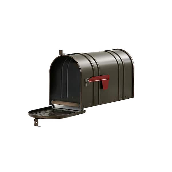 Carlton Post-Mount T2 Mailbox, Bronze Carlton Post-Mount T2 Mailbox, Bronze