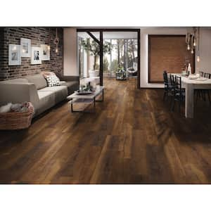 Laguna Oak Solid 8mm T x 7.67 in. W Laminate Wood Flooring(24.32 sq. ft./case)