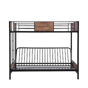 Acme Furniture Tritan Black Twin Over Queen Metal Bunk Bed 02052BK ...