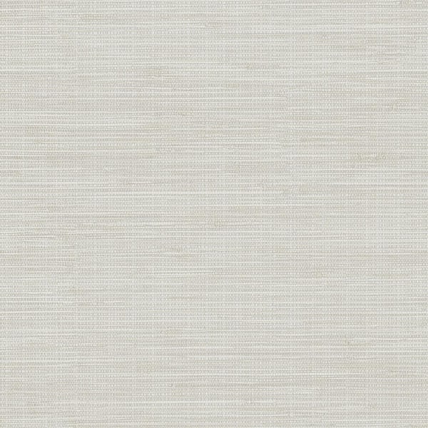 Chesapeake Kent Light Grey Grasscloth Light Grey Wallpaper Sample