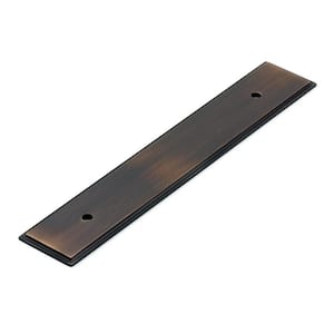 Tremblant Collection 5 1/16 in. (128 mm) Oil-Rubbed Bronze Transitional Cabinet Backplate for Pull