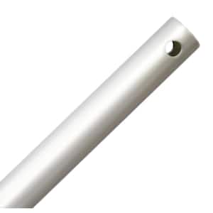 24 in. Polished Nickel Extension Downrod