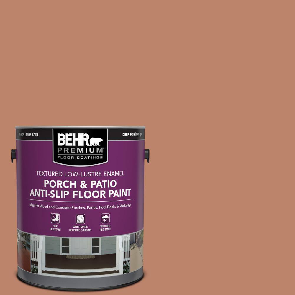 1 gal. #PFC-13 Sahara Sand Textured Low-Lustre Enamel Interior/Exterior Porch and Patio Anti-Slip Floor Paint price history on PriceWatchPro