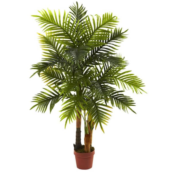 Nearly Natural Real Touch 4 ft. Artificial Areca Palm Tree