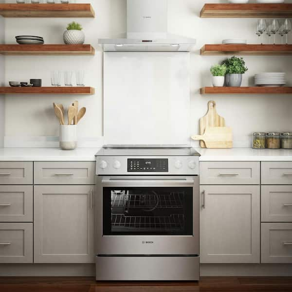 Bosch Benchmark Series 30 in. 4.6 cu. ft. Slide In Electric Range