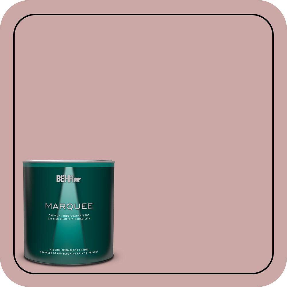 1 qt. #140E-3 Rose Bisque Semi-Gloss Enamel Interior Paint & Primer price history on PriceWatchPro