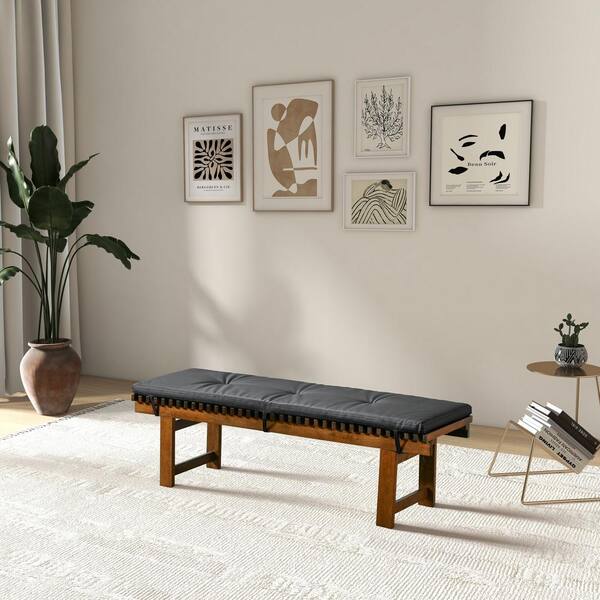Ashcroft Furniture Co AuraCraft 59 in. Mid Century Modern