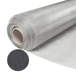 3.25 ft. x 16.42 ft. 304 Stainless Steel Welded Wire 20-Mesh Air Vent Window Screen for Door Patio Cover, Cage Garden