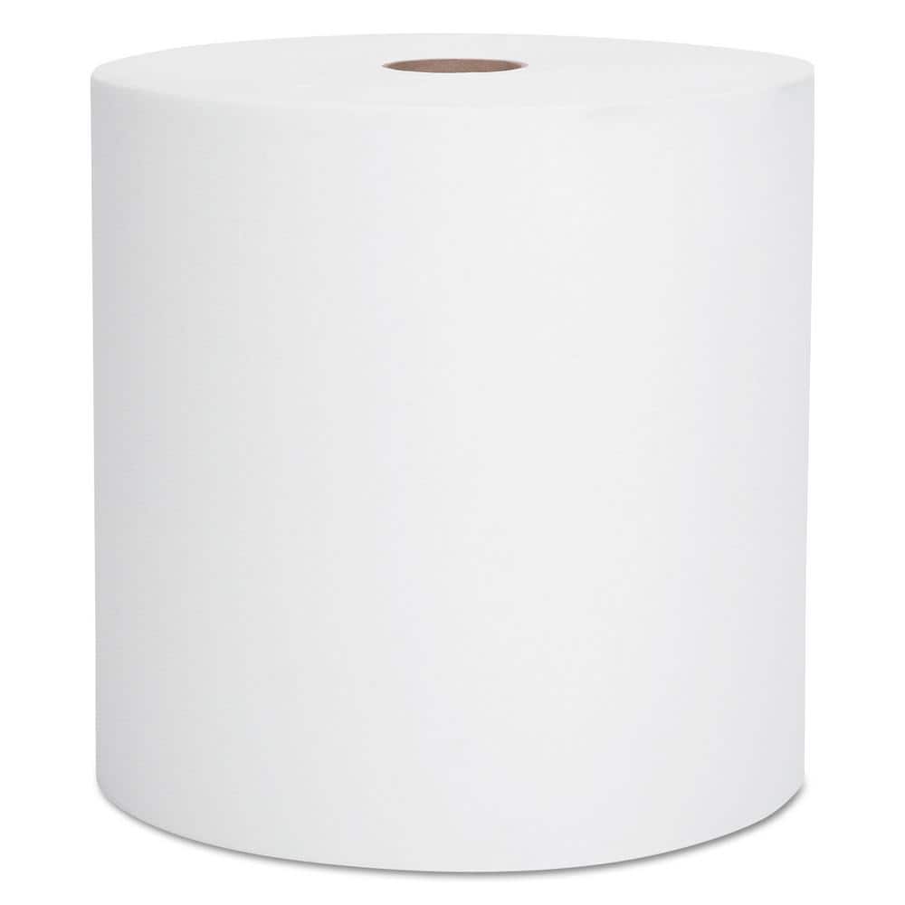 Universal High-Capacity Hard Roll Paper Towels, 1.5 in. Core, Absorbency Pockets, White, (1,000 ft./Roll, 12-Rolls) price history on PriceWatchPro